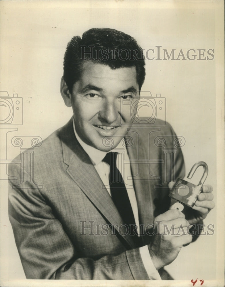 1962 Press Photo Jack Narz American television announcer and game show host. - Historic Images
