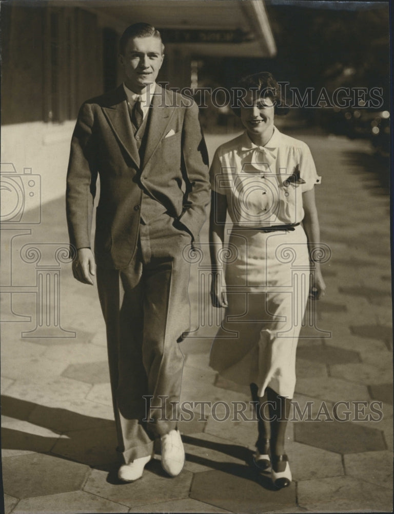 Press Photo Mr. and Mrs. Prizev. - RSH40355 - Historic Images