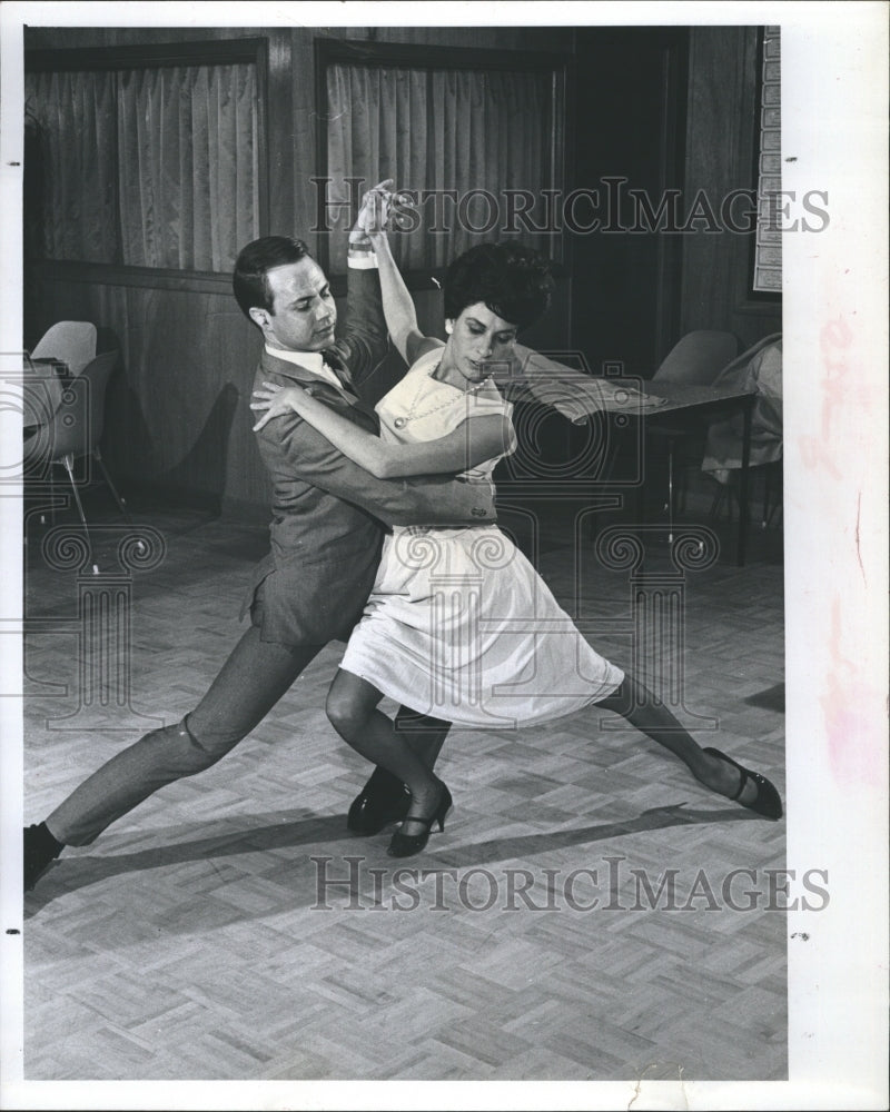 1966 Press Photo Steve Proper American Male Champion Dancer. - RSH40387 - Historic Images