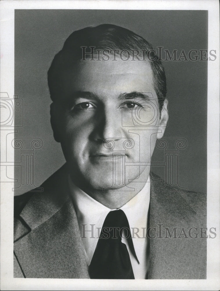 Press Photo Frederick S. Pierce Executive Vice Pres. American Broadcasting Comp. - Historic Images