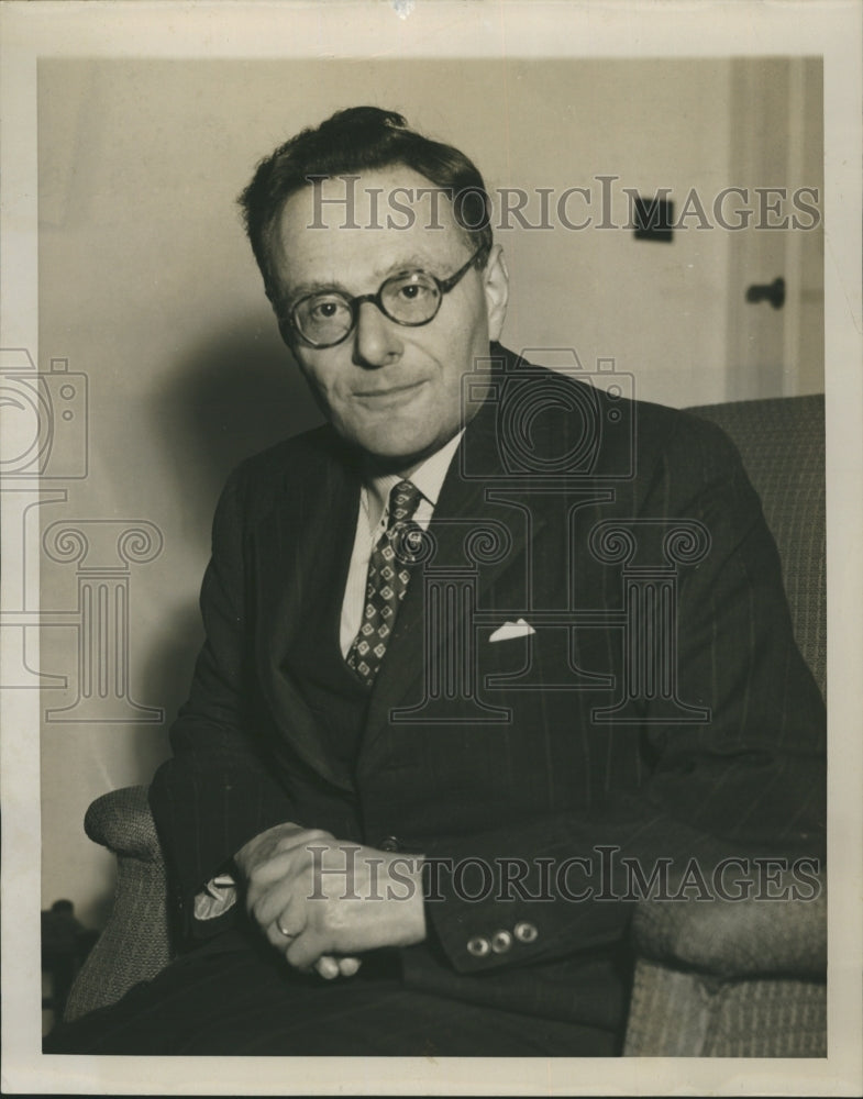 1923 Press Photo Dr. Hans Adolph Krebs prof. of Biochemistry. - RSH40837 - Historic Images