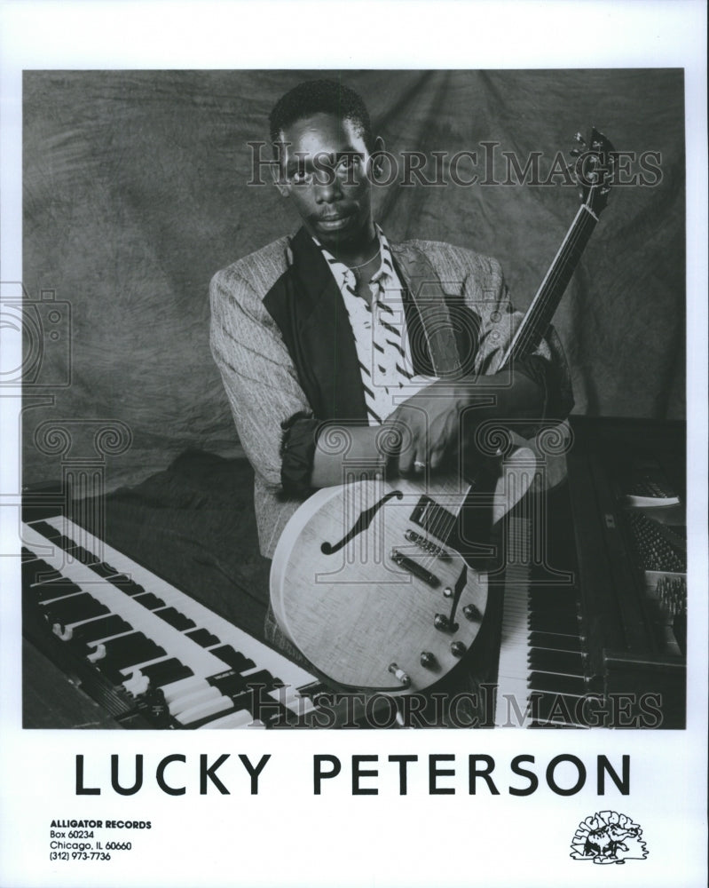 Musician Lucky Peterson  - Historic Images