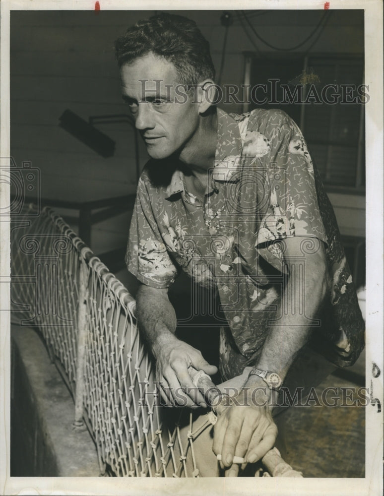 Press Photo Comissioner Jack Hurlbut - Historic Images