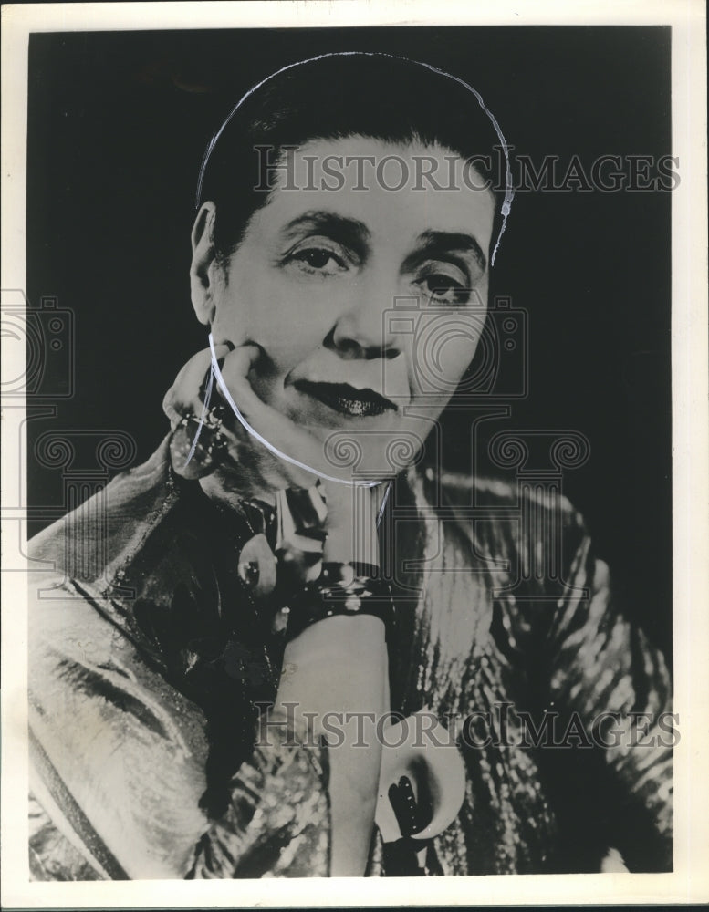 1960 Fannie Hurst, author - Historic Images