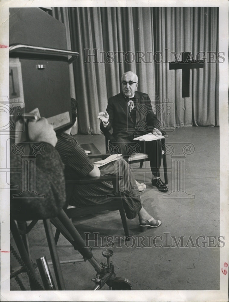 1961 Dr. Daniel L. Marsh Chancellor of Boston University  - Historic Images