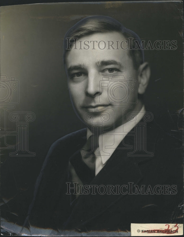 1946 J. A. Livingston Creator of Business Outlook - Historic Images