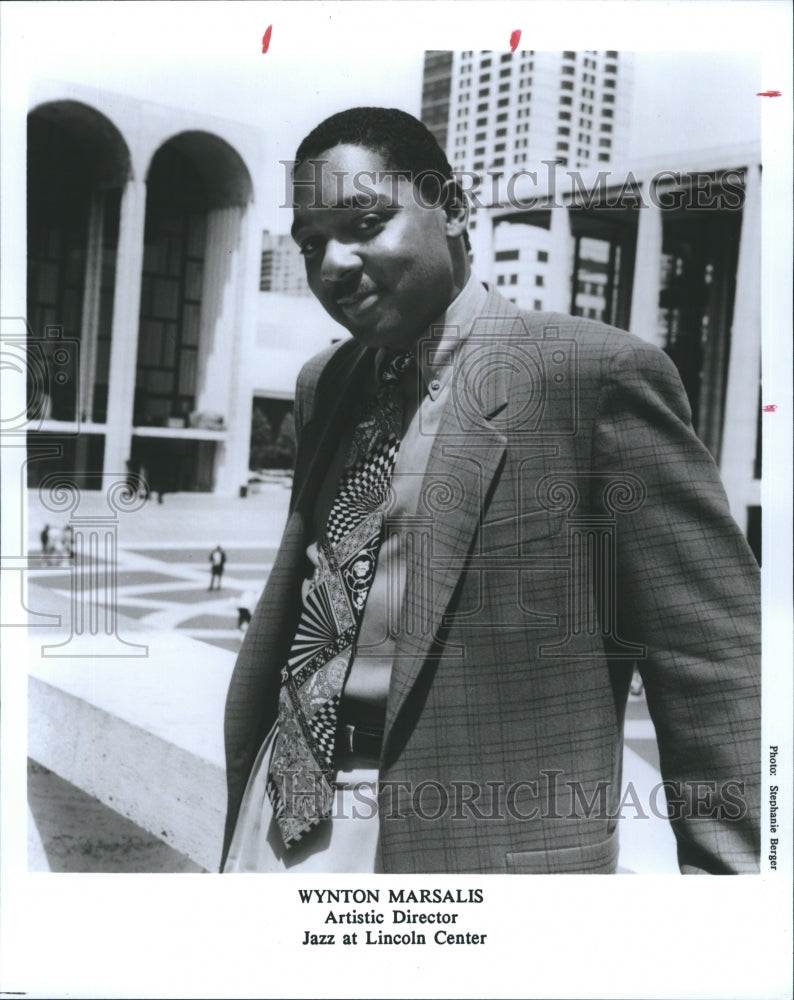 1996 Jazz Trumpet Player Wynton Marsalis Lincoln Center - Historic Images