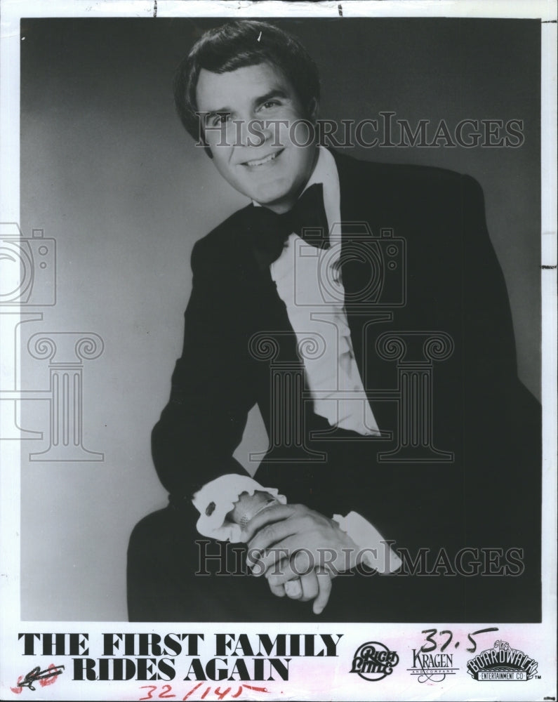 1982 Comedian Rich Little &amp; Album &quot;The First Family Rides Again&quot; - Historic Images