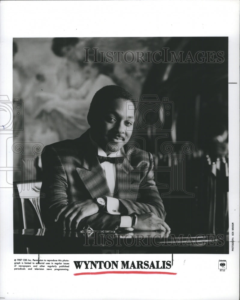 1990 Wynton Marsalis Jazz Musician  - Historic Images