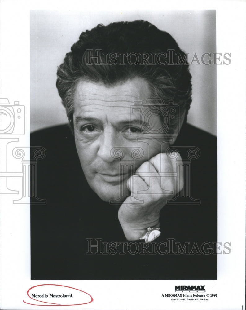 1991 Marcello Mastroianni - Historic Images