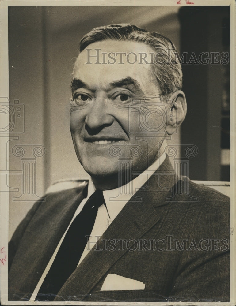 1963 Political writer Walter Lippman  - Historic Images