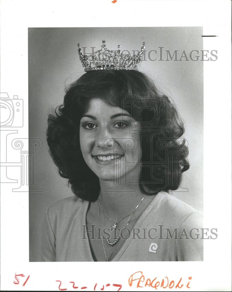 1981 Susan Fragnoli is on her way to the Miss Floriday Pageant - Historic Images