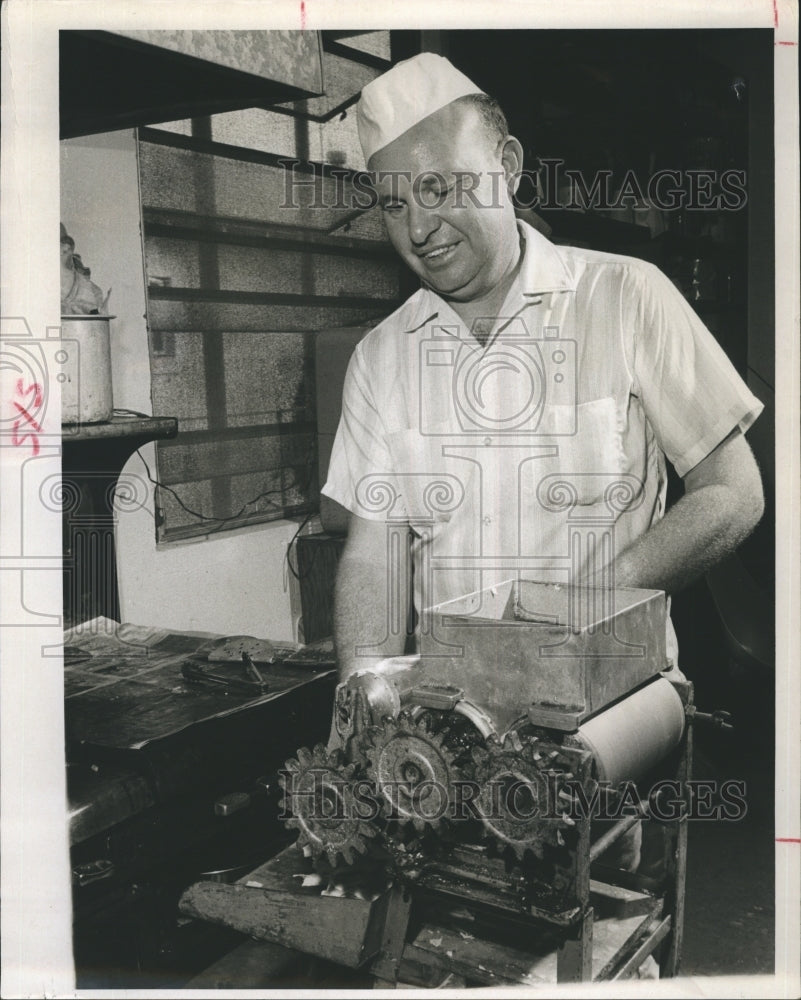 1965 Joseph Foster of El Gordo's Restaurant  - Historic Images