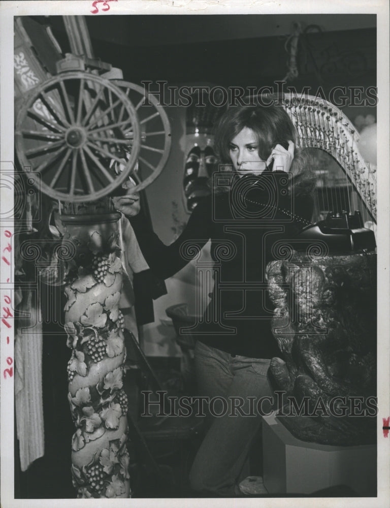 1971 Stefanie Powers in &quot;Ellery Queen Don&#39;t Look Behind You&quot; - Historic Images