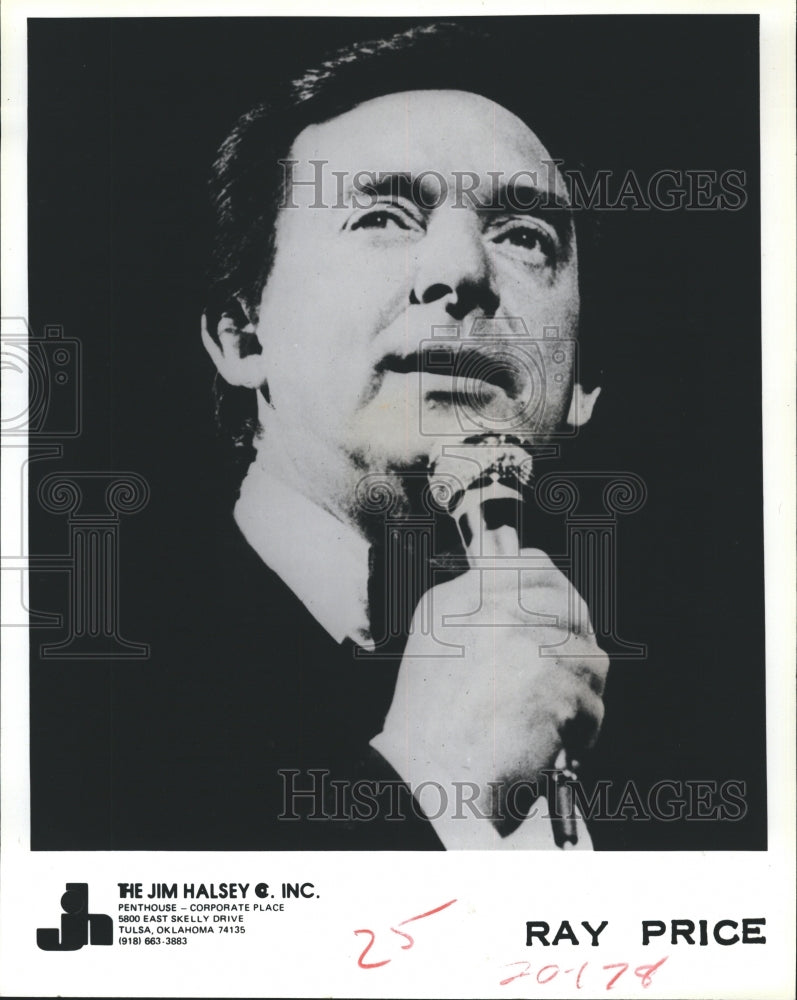 1979 Ray Price to sing on Country Sunday - Historic Images