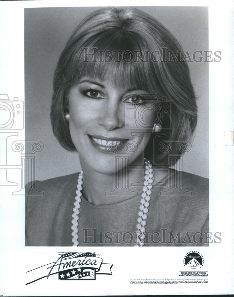 1986 Sarah Purcell hosts "Real People"  - Historic Images