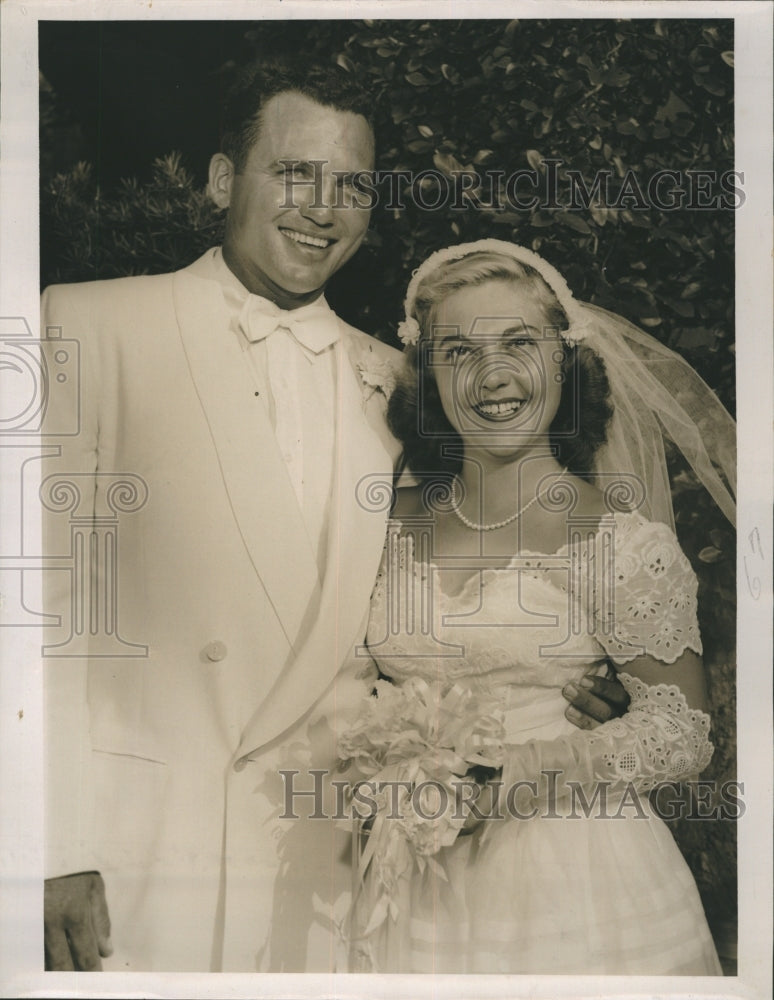 1953 Mr. and Mrs. Howard Irwin Pryor.  - Historic Images