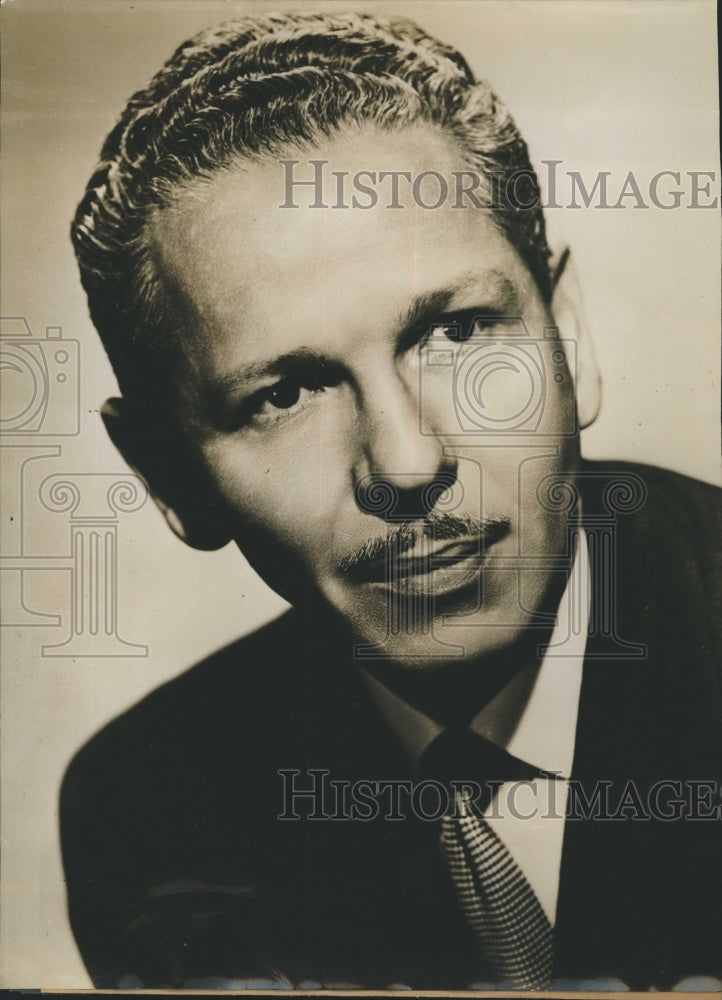 Press Photo Roger Pyror Actor - Historic Images