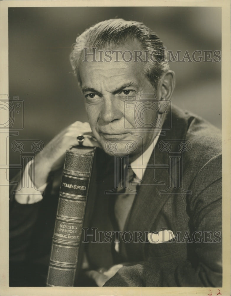 1961 Raymond Massey in &quot;Black Bay Romance&quot; - Historic Images