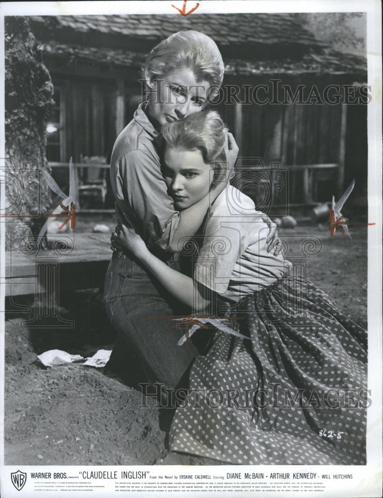 1961 Diane McBain Claudelle Inglish Constance Ford  - Historic Images