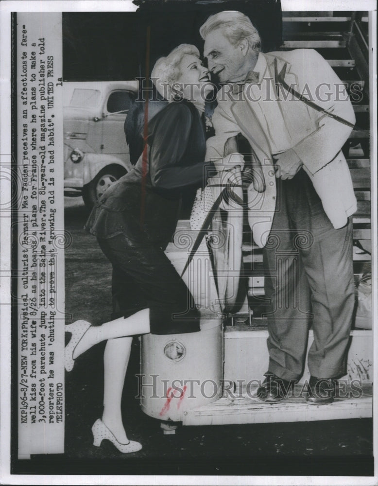 1952 Physical Culturist Bernarr Mac Fadden - Historic Images