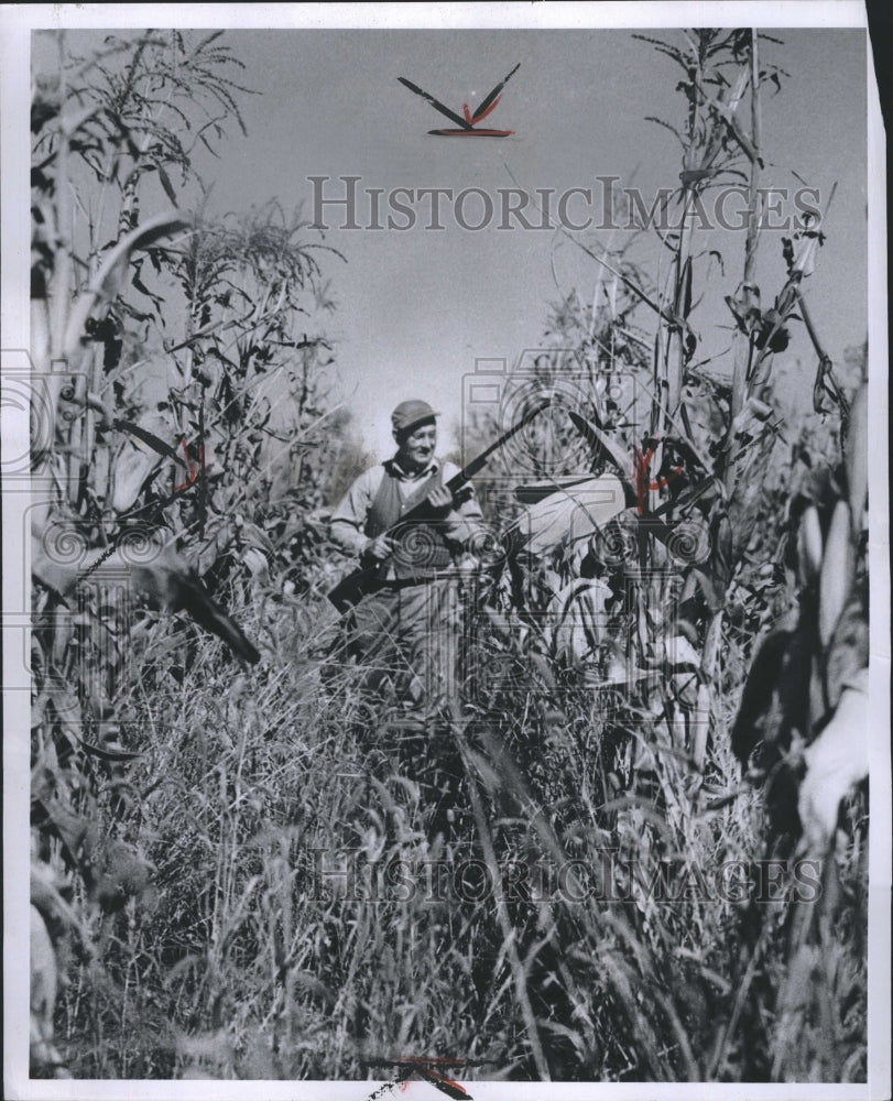 1953 Lloyd F Eagan Hunting,  - Historic Images