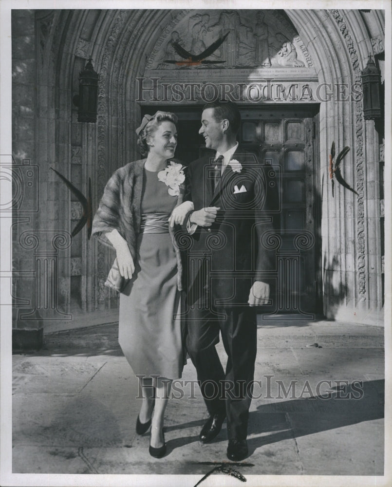 1956 Mr. And Mrs. William Moore Joy  - Historic Images