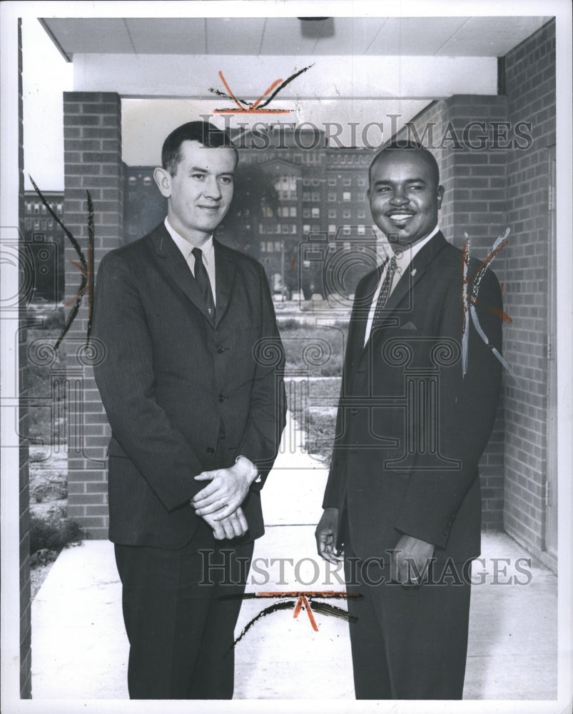 1964 Rev. Warren and Rev. Louis Johnson of Friendship Baptist Church - Historic Images