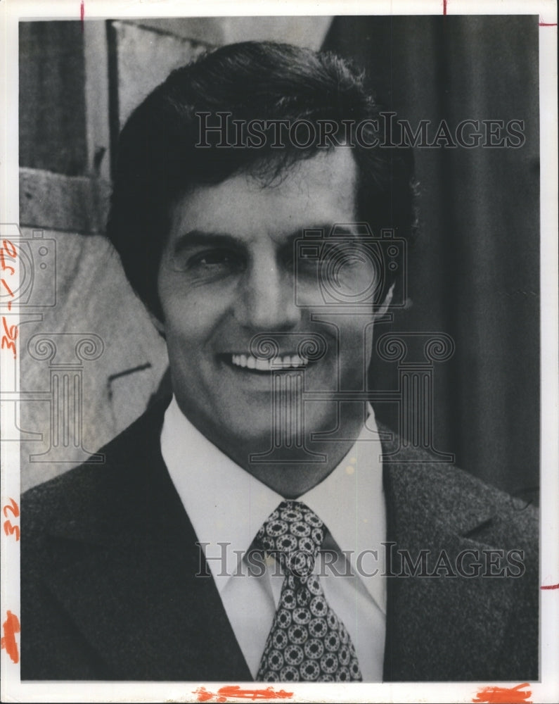 1974 Peter Lupus of Mission: Impossible at Louisa International Spas - Historic Images