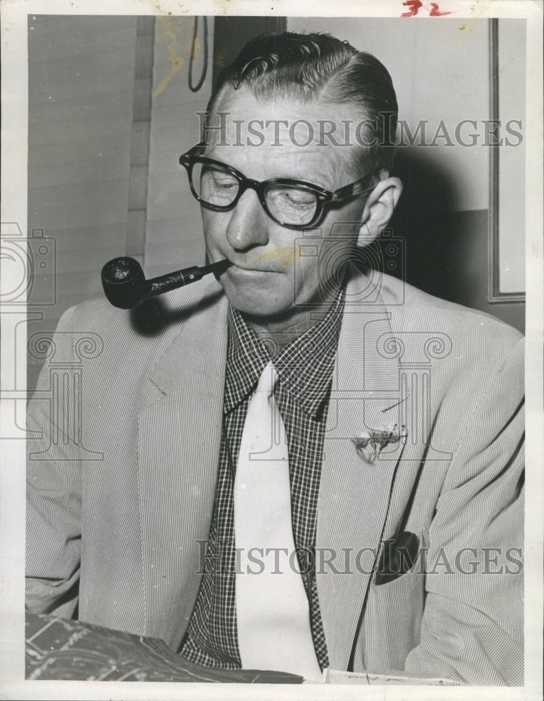 Press Photo Walter Hardin, real estate mogul. - Historic Images