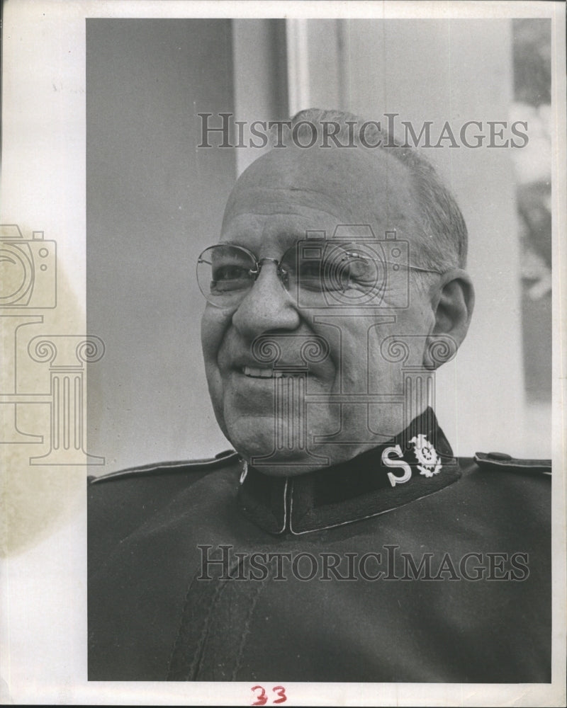 1964 Commissioner Holland French Salvation Army - Historic Images