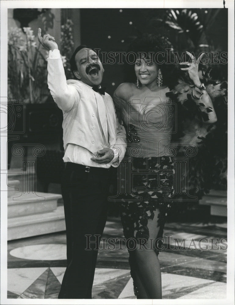 1988 Richard Cheech Marin Show Jackee  - Historic Images