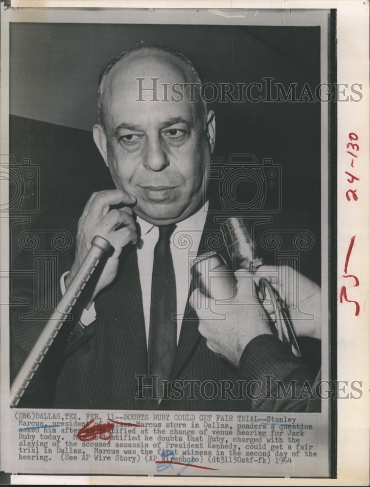 1964 Stanley Marcus Neiman - Historic Images
