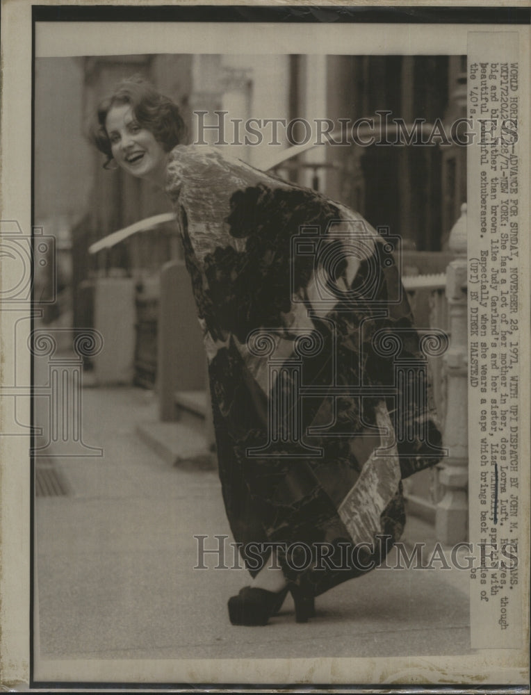 1971 Lorna Luft Daughter Judy Garland - Historic Images