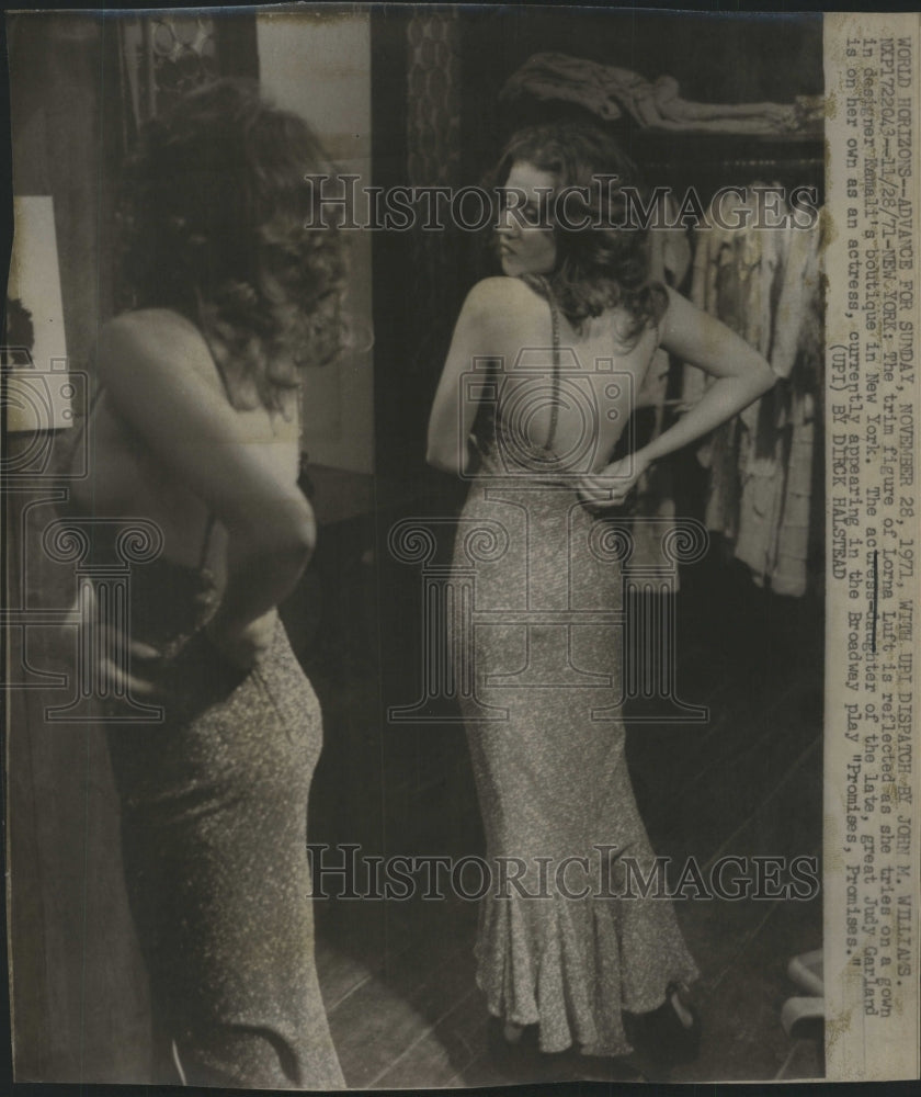 1971 Lorna Luft Actress Daughter Judy Garland  - Historic Images