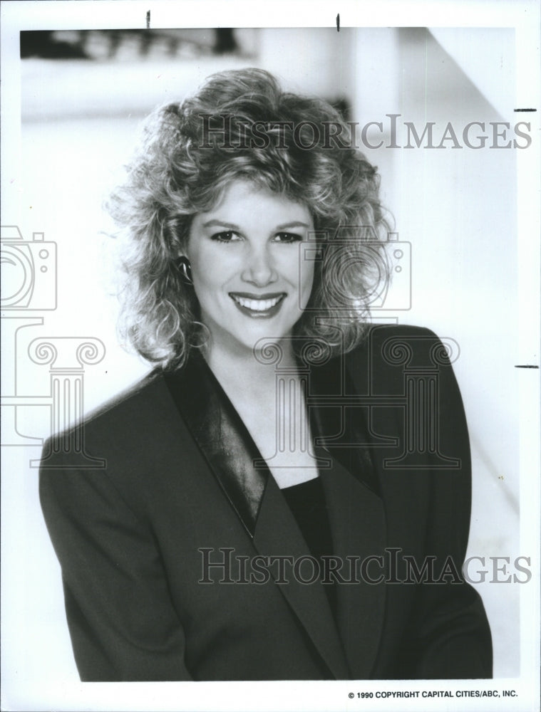 1990 Joan Lunden Good Morning America - Historic Images