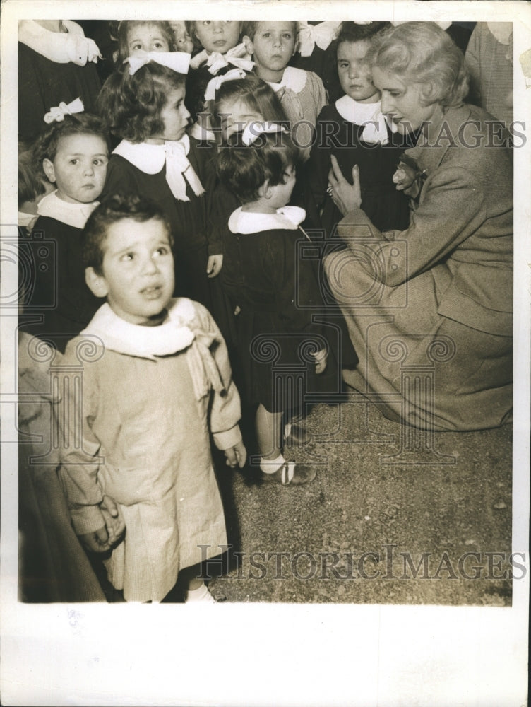 1955 Ambassador Clare Booth Luce of Italy  - Historic Images