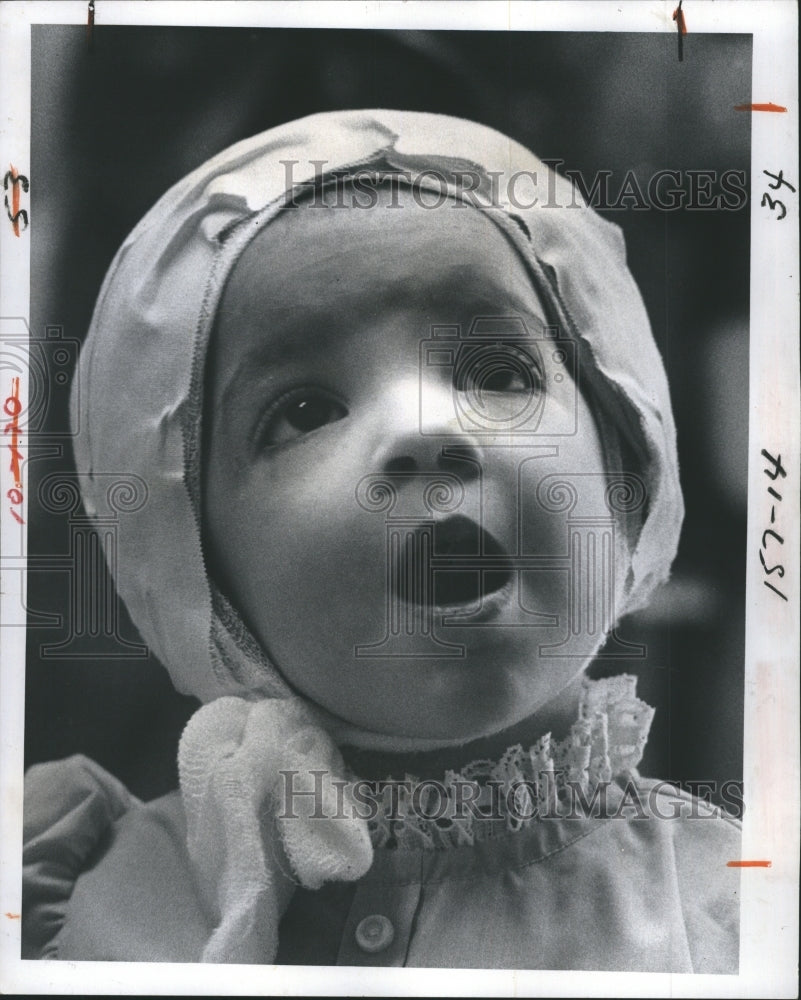 1977 Christy Dinnigan Adopted Child From All Chidren's Hospital - Historic Images