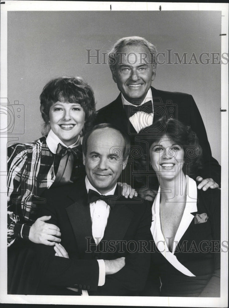 1988 Harvey Korman with the cast of The Tim Conway Show.  - Historic Images