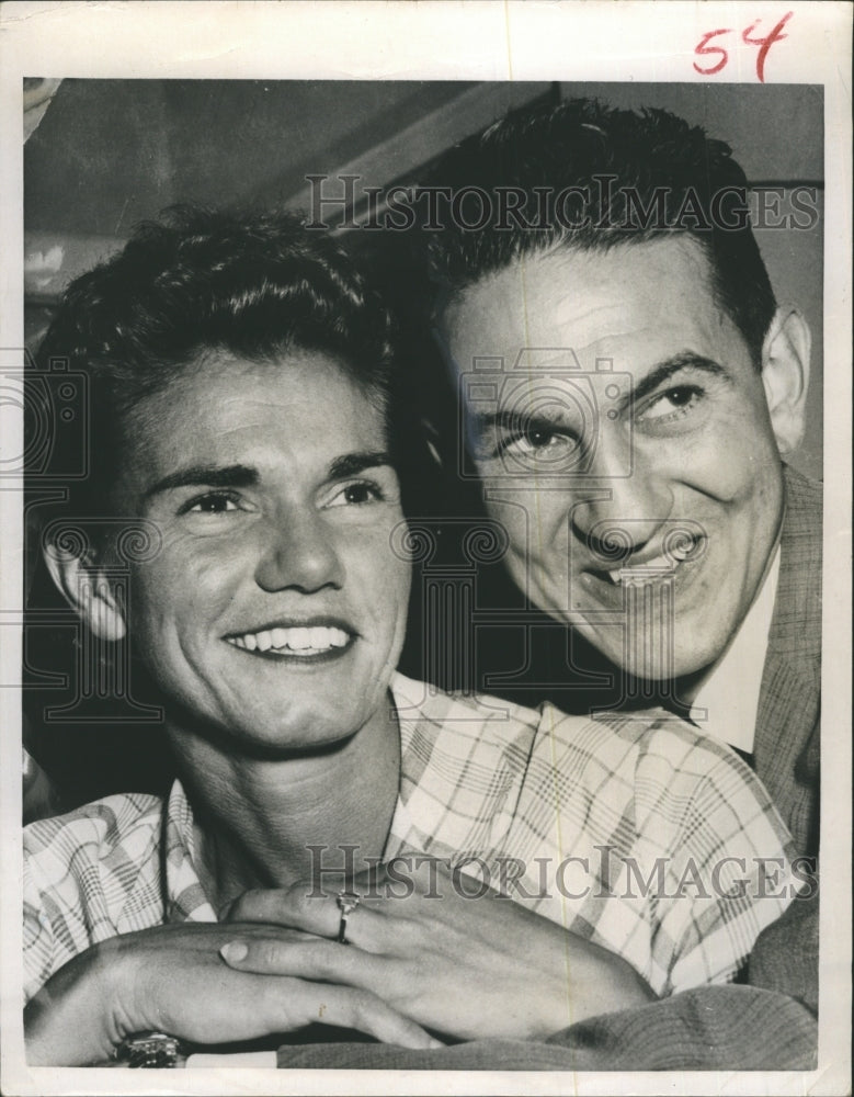 1957 Tennis player Shirley Fry  - Historic Images