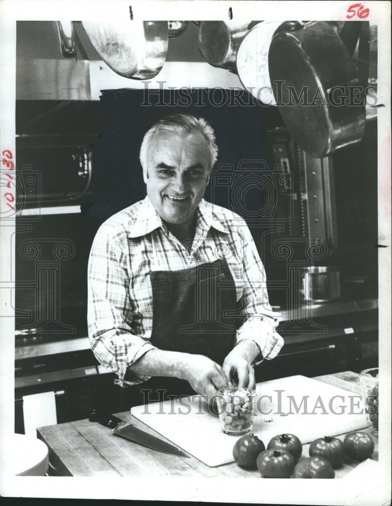 1982 Gourmet chef Pierre Franey  - Historic Images