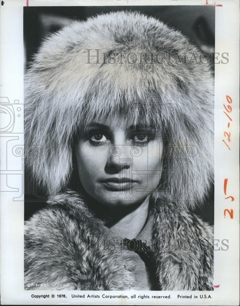 1976 Actress Jill Ireland stars in the movie "Breakheart Pass" - Historic Images