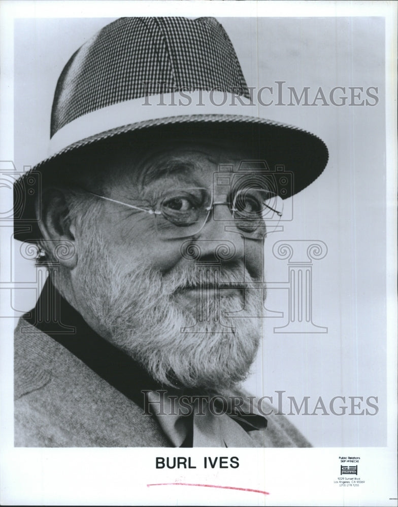 1981 Actor Burl Ives - Historic Images