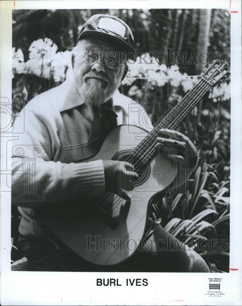 1981 One-Man-Show Burl Ives - Historic Images