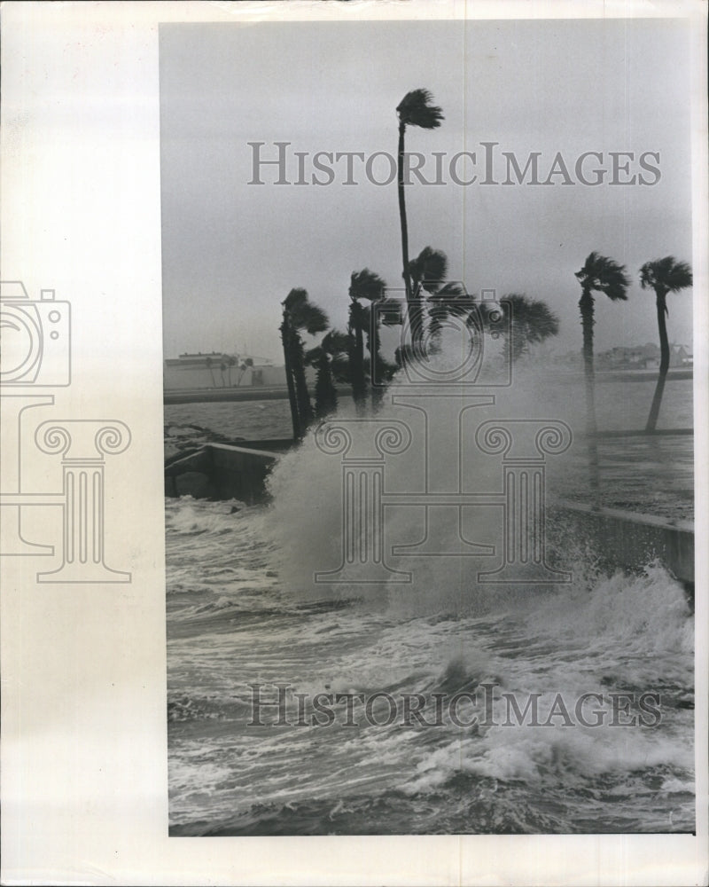 1965 Waves On Beach  - Historic Images