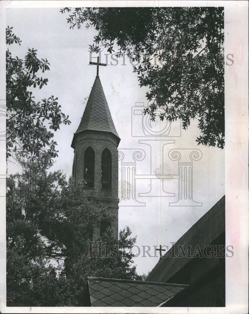 1972 Steeple St. Peter's Episcopal Cathedral - Historic Images