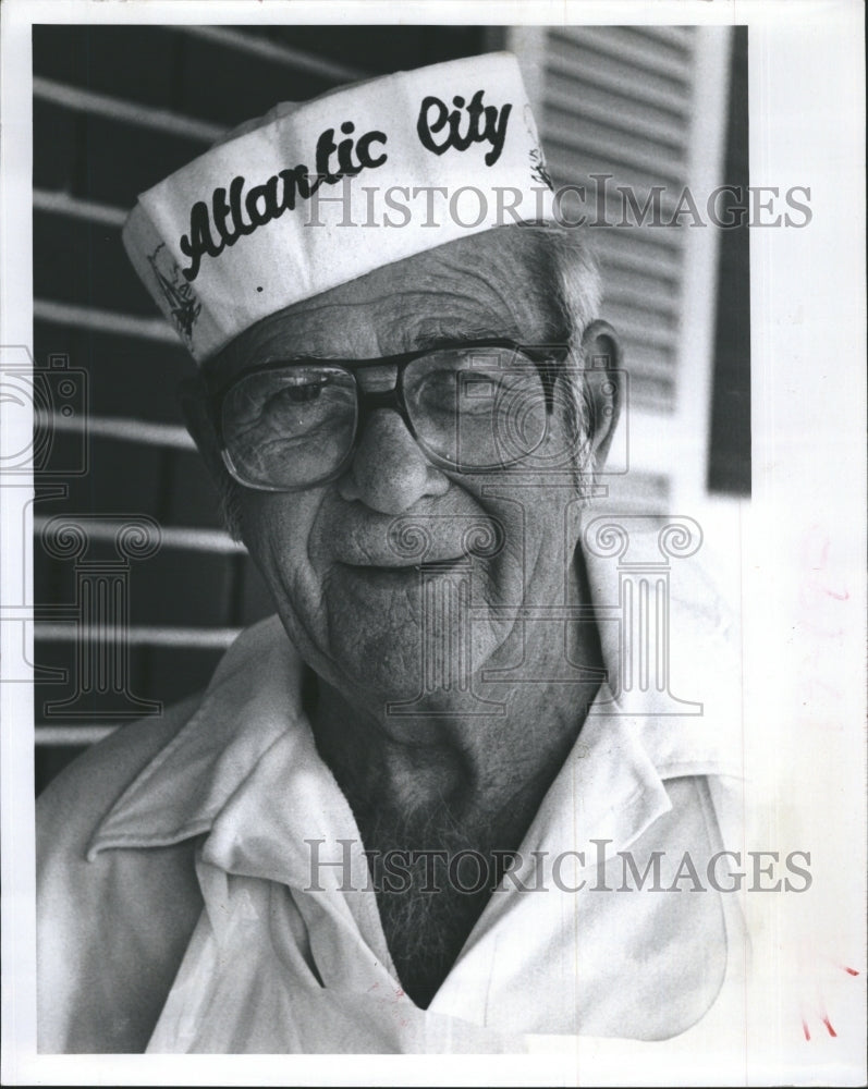 1983 George Bender Atlantic City Hat Glasses - Historic Images