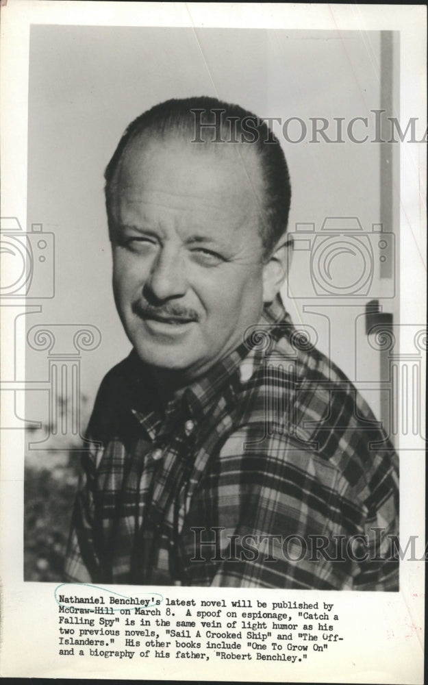 Author Nathaniel Benchley  - Historic Images