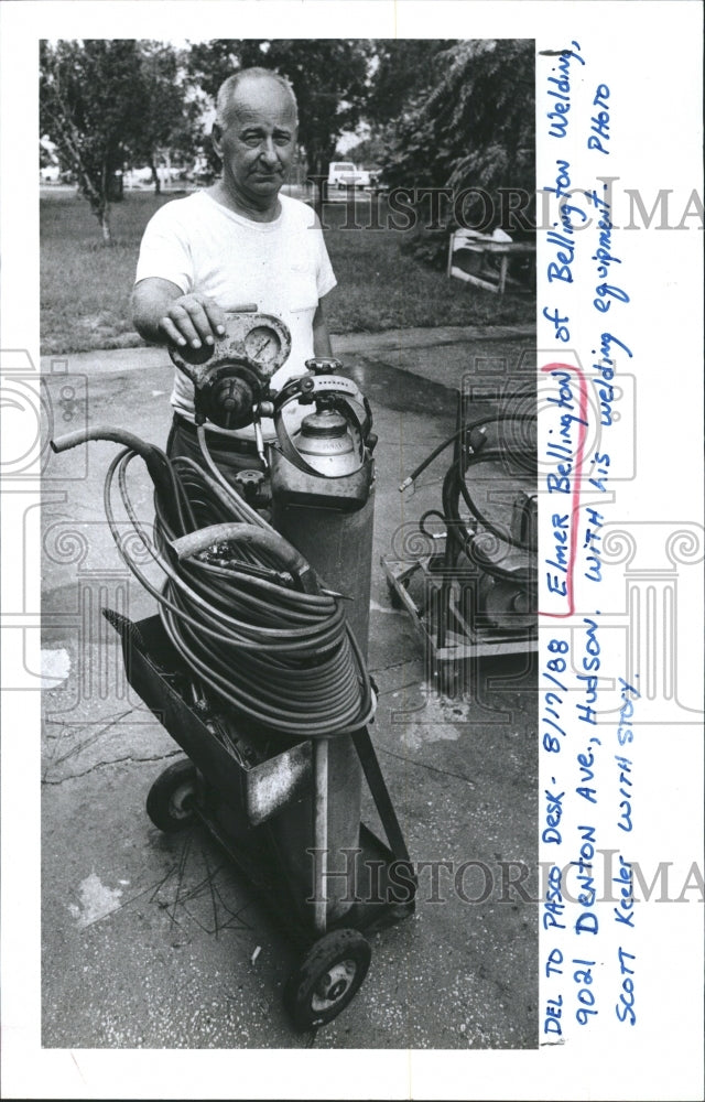 1988 Elmer Bellington Blow Torch - Historic Images