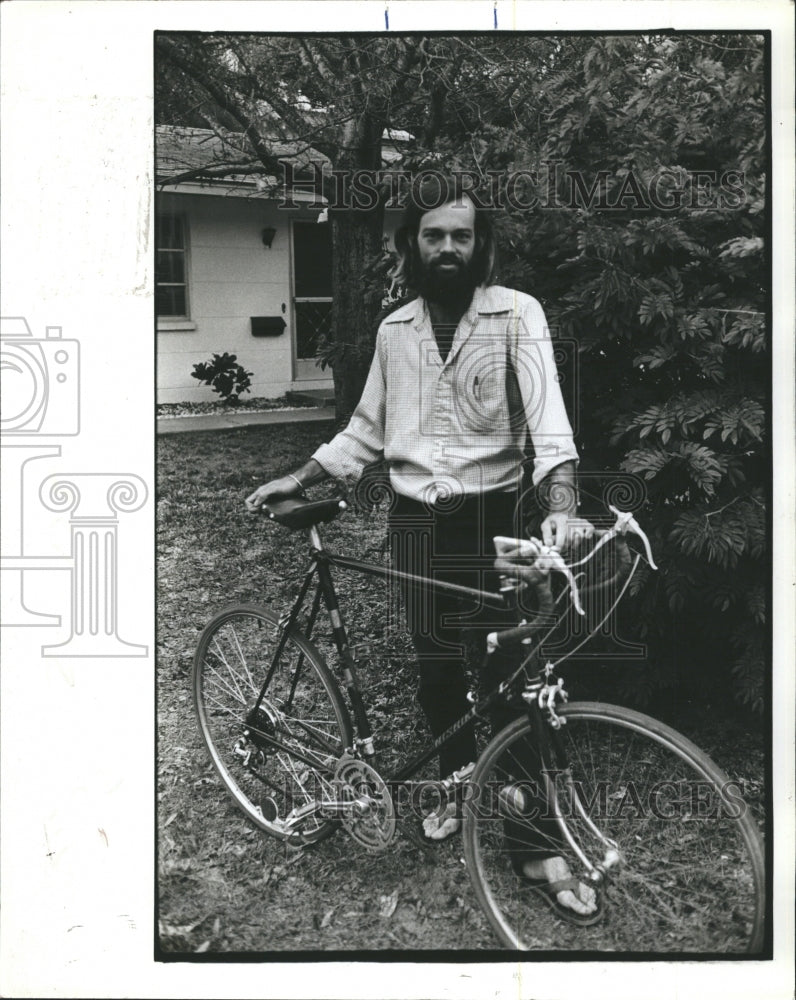 1979 Environmentalist Peter Belmont Bicycle  - Historic Images